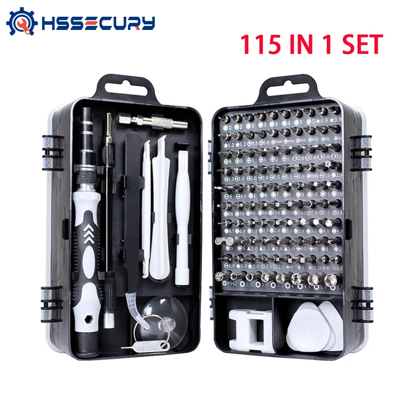 

Precision Screwdriver Set Mini Screwdriver Bit Set For Mobile Phones Disassemble Watch Repair Tools Torx Screw 32/110/115 in 1