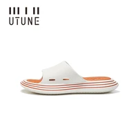 utune runway slippers women summer shoes outside eva outdoor slides men soft thick sole non slip beach pool sandals indoor bath