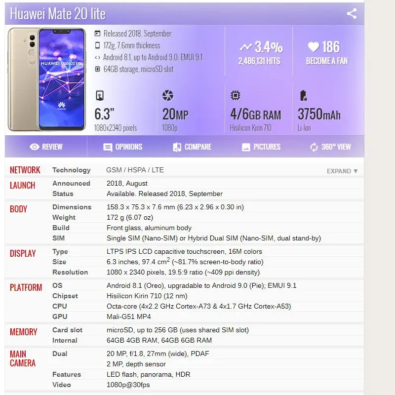 ЖК дисплей для Huawei Mate 20 Lite экран 6 3 '' в сборе сенсорный дигитайзер рабочий