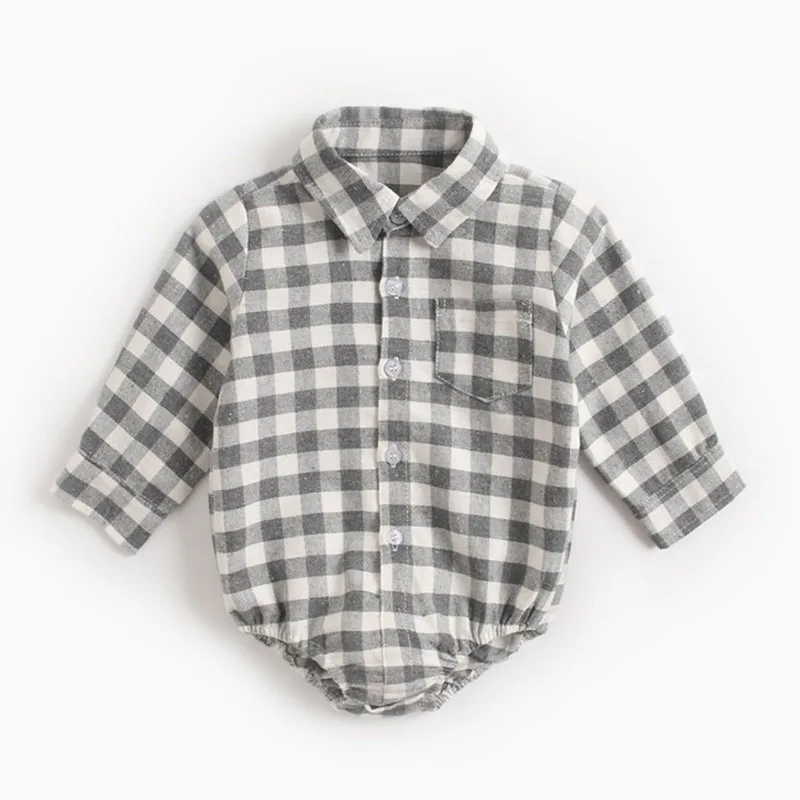 Новинка 2019 Комбинезоны для младенцев детское боди комбинезон с длинным рукавом в