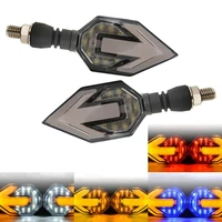 motorcycle modified indicator turn signal 24led two color light rubber material acrylic high efficiency light transmitting