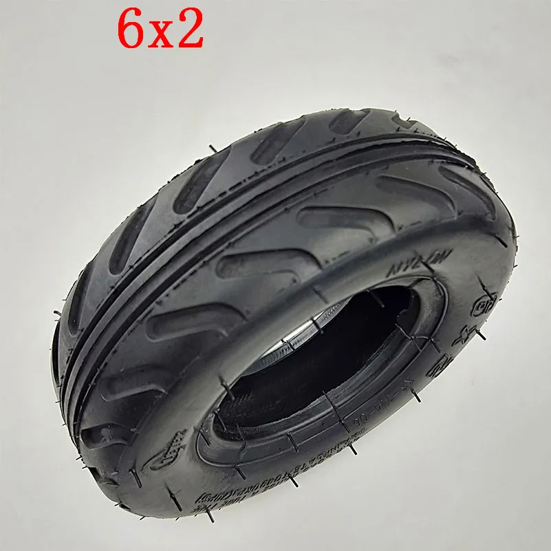 outer tire Размер 6X2 Tireand набор внутренних трубок 6 дюймов подходит для электрического скутера, стула колеса грузовика F0 пневматическая колесная тележка, воздушный колесный велосипед - Цвет: outer tire