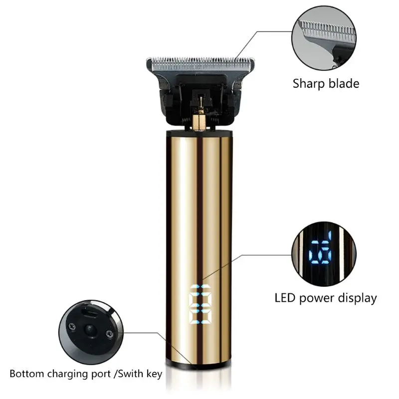 Профессиональная электрическая машинка для стрижки волос портативная