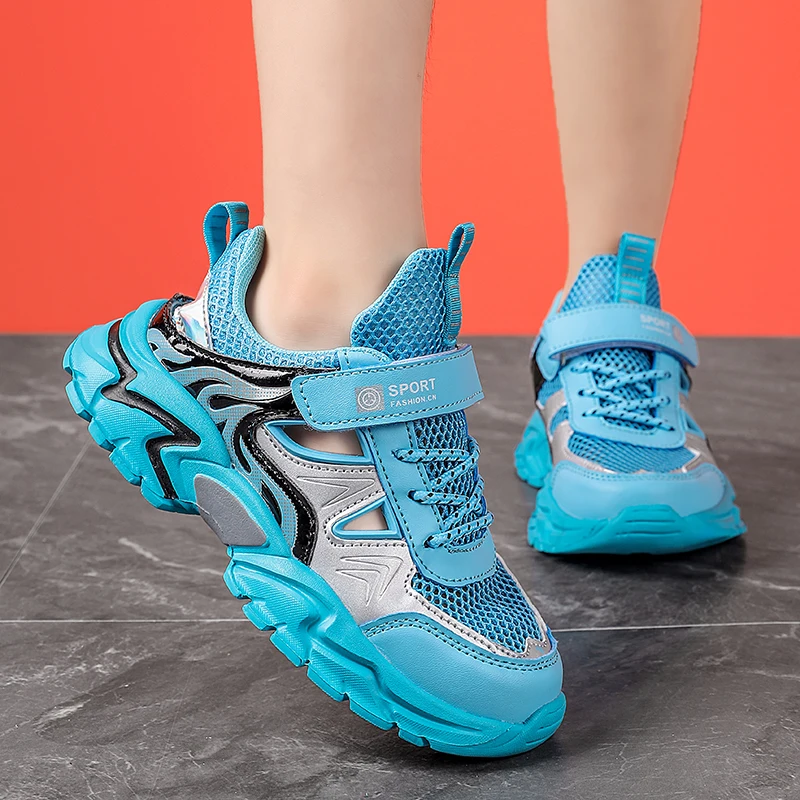 

New Cool Summer Children Brand Shoes for Boy Soft Bottom Kids Boy Sport Shoe Fashion Breathable Outdoor Kids Sneakers Boy Shoe