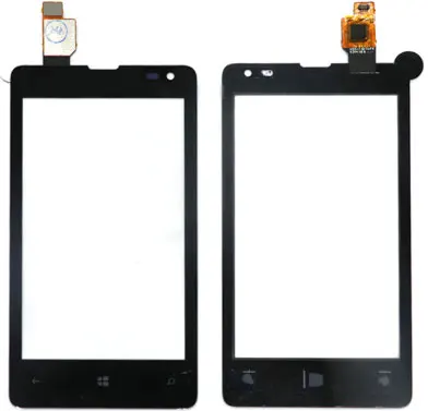 Для Nokia Lumia 435 532 сенсорный экран ЖК-дисплей дигитайзер стекло Замена для