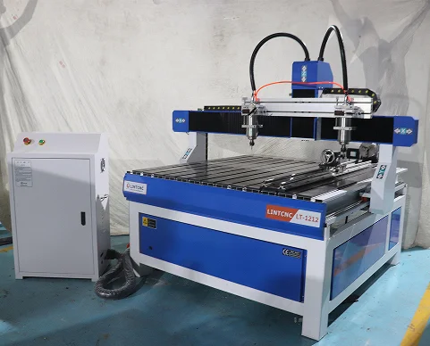 Недорогой фрезерный станок с ЧПУ 2 шпинделями и несколькими головками 1212 1325 для