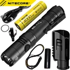 NITECORE многозадачный Гибридный MH10 V2 1200 люмен CREE XP-L2 V6 светодиодный фонарик Тактический 4000 мАч 21700 аккумулятор USB-C перезаряжаемый фонарик