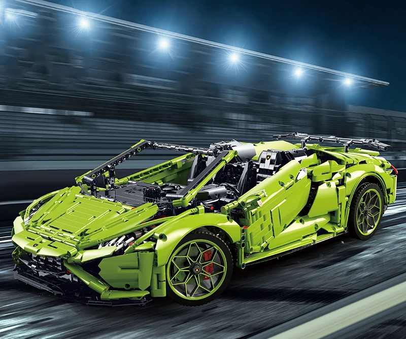 

Детский конструктор Lamborghiniss, гоночный автомобиль, суперскоростные грузовики, высокотехнологичные игрушки, подарки для детей, бойфренда