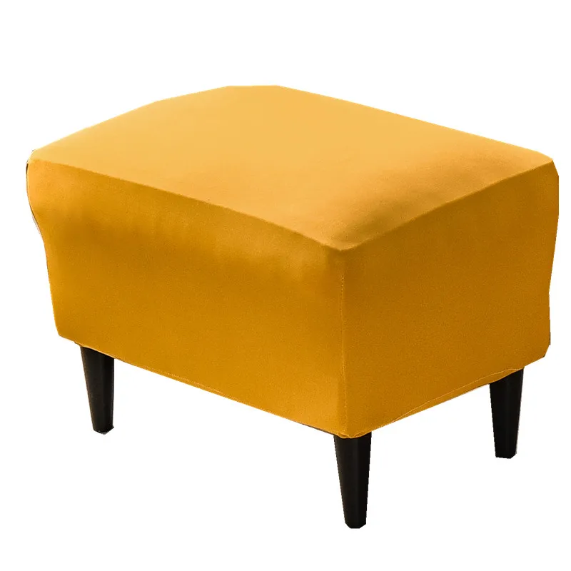 Solid Color Wing Chair Cover Stretch Spandex Armchair Covers Europe Removable Relax Sofa Slipcovers With Seat Cushion | Дом и сад