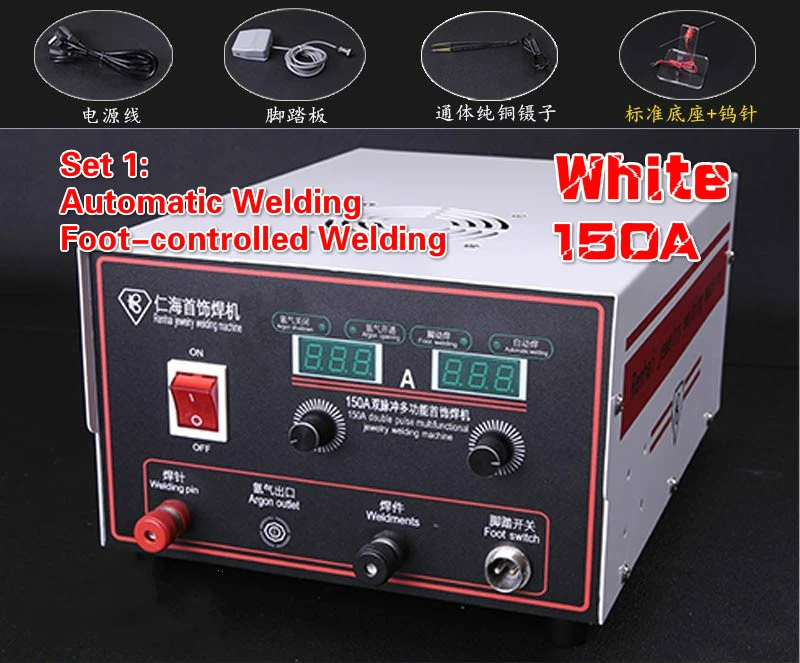 

Двухэкранный многофункциональный автоматический аппарат для точечной сварки ювелирных изделий Золотое сварочное ожерелье с кулоном в фор...