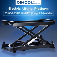 electric scissor lift up coffee table mechanism dc 12v 24v top laboratory computer wheelchair adjustable lifting platform column