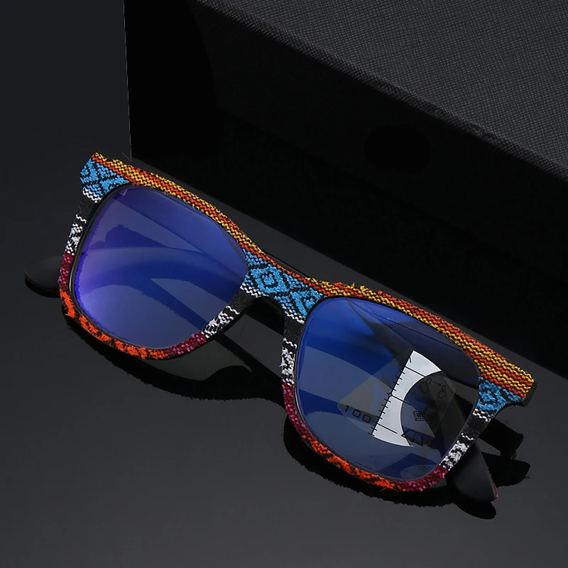 2019 бифокальные Мультифокальные очки для чтения анти синий светильник