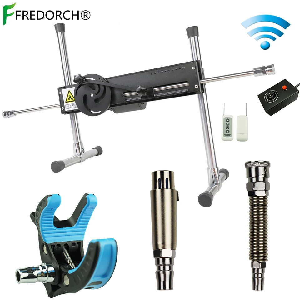 Секс машина FREDORCH 2019 новая Премиум тихая стабильная поддержка провода с двойным