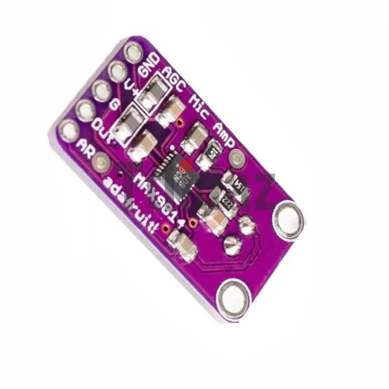 Микрофон MAX9814 плата с автоматическим управлением усилением для Arduino
