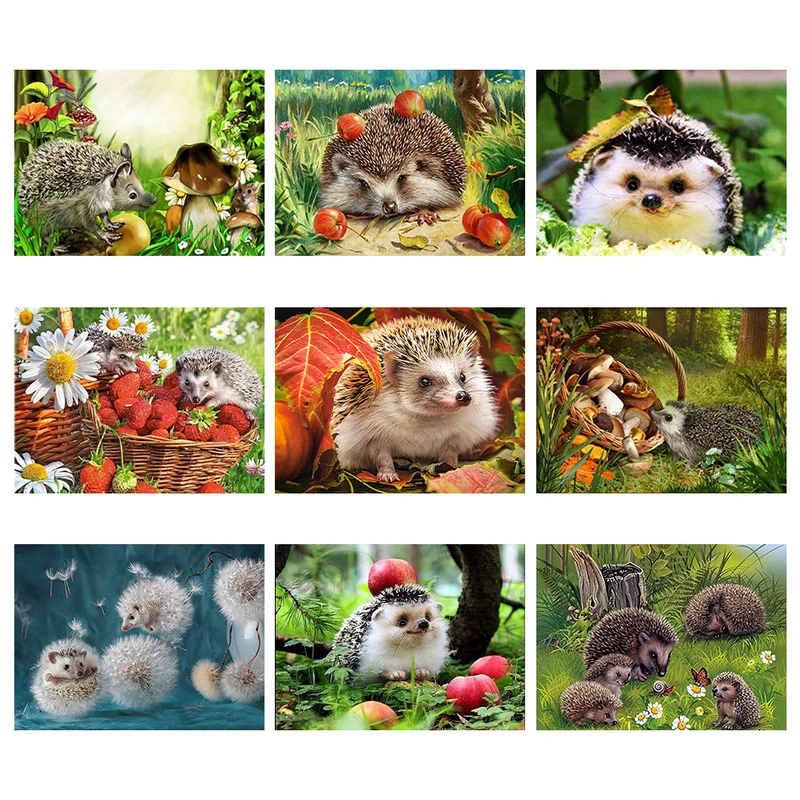 

Алмазная живопись 5D «сделай сам», аксессуары, полное сверло, круглые стразы, картины для украшения дома