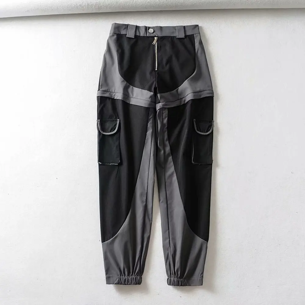 

Summer Autumn Bf Style Hip Hop Cargo Pants For Women Casual Streetwear Gothic Harajuku Pants High Waist Sportwear Jogger Pants