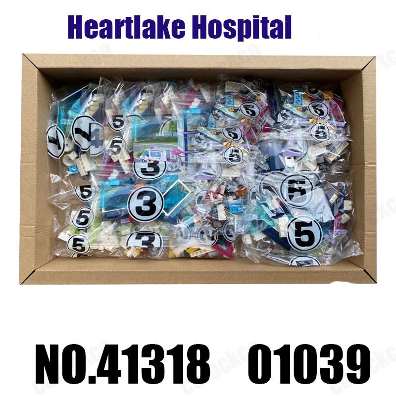 

41318 + шт./набор, Детский конструктор, 870