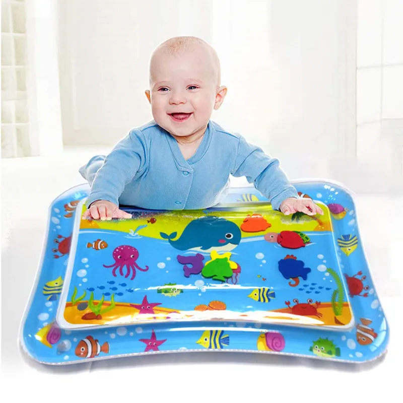 

Summer Inflatable Water Mat for Babies Safety Cushion Ice Mat Early Education Developing Children Toy Play