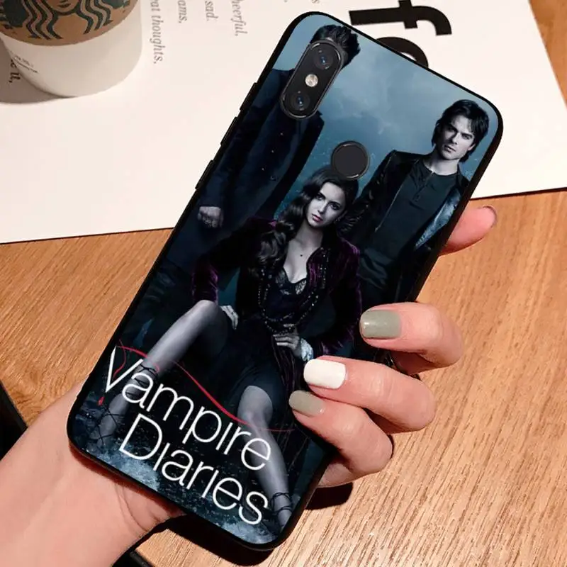 

The Vampire Diaries Stefan Damon Salvatore luxury design Phone Case shell For Xiaomi Redmi note 7 8 9 t k30 max3 9 s 10 pro lite