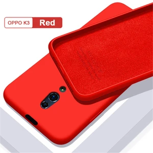 hatoly skin friendly case for oppo k3 liquid silicon cases for oppo k3 slim soft tpu microfiber cover capas for oppo realme x free global shipping