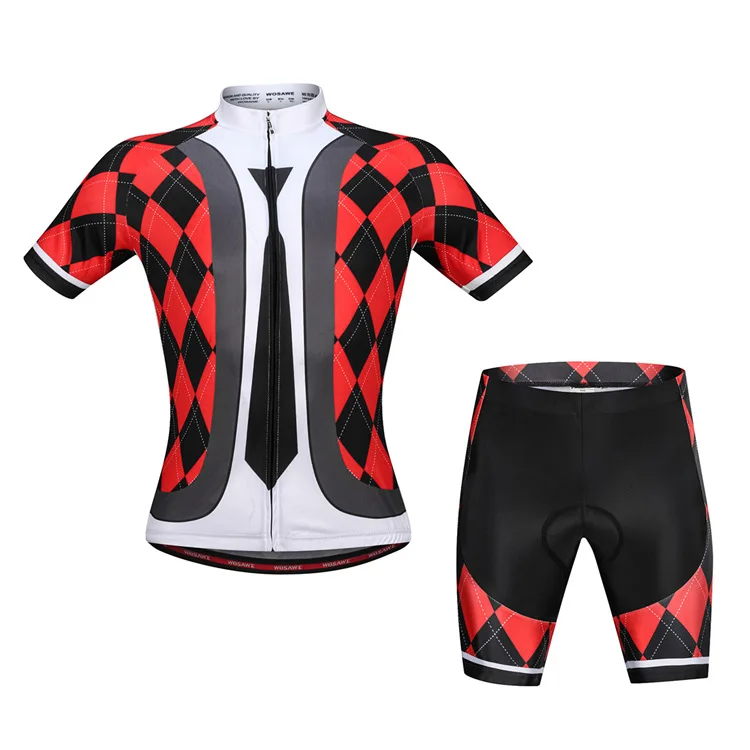 WOSAWE летняя мотоциклетная одежда велосипедная форма мужская с коротким рукавом