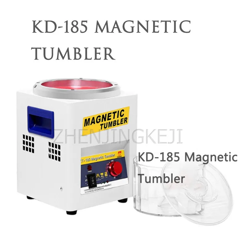 

Small Magnetic Force Polisher 220V/110V Electric Desktop Hard Plastic Precision Parts Deburring Chamfering Polishing Equipment