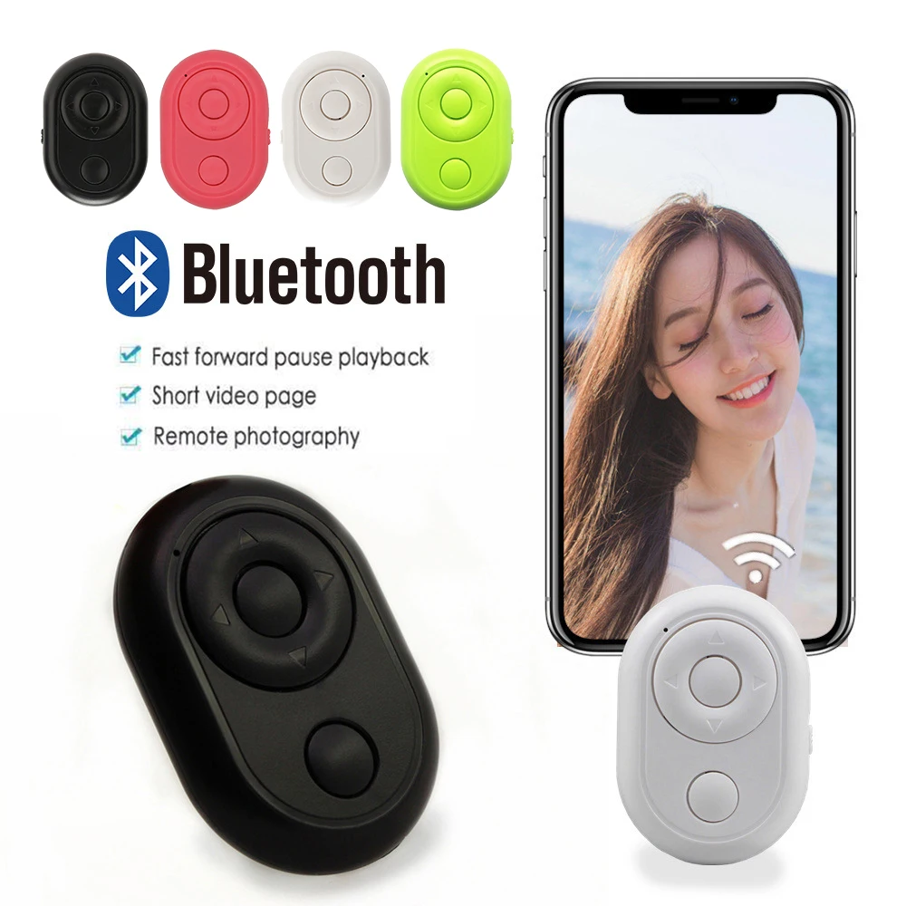 

Bluetooth Remote Control 3.0 Button Wireless Controller SelfTimer Camera Stick Shutter Release Phone Selfie for ios page turning