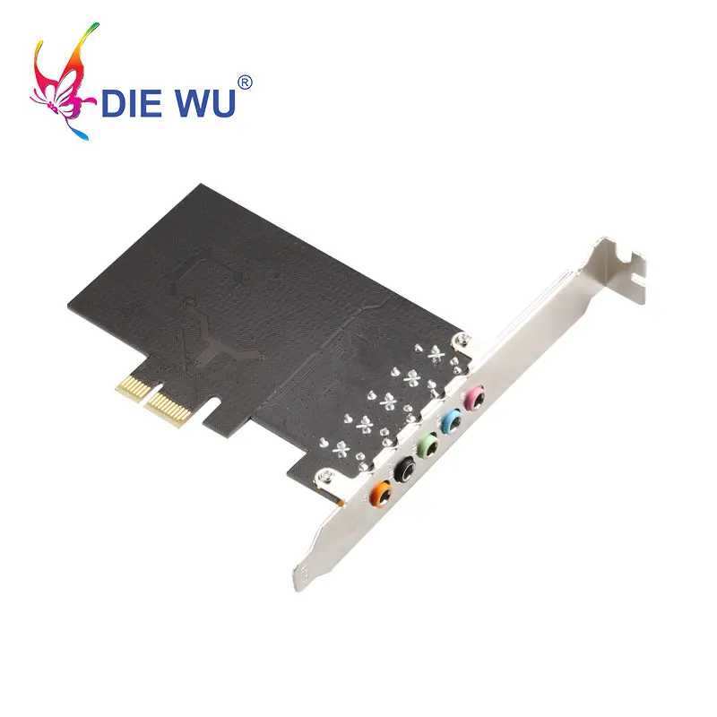 Звуковая карта PCI 5 1 каналов чипсет CMI8738 аудио интерфейс PCI-E стерео цифровая