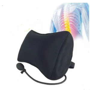 Надувная подушка для поясницы 1 шт., портативная подушка для поддержки поясницы, подушка для офисного кресла и автомобиля, для снятия боли в седалищных нервах