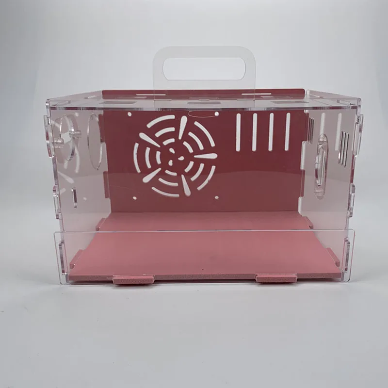 Однослойный домик для хомяка маленького размера акриловая морская клетка