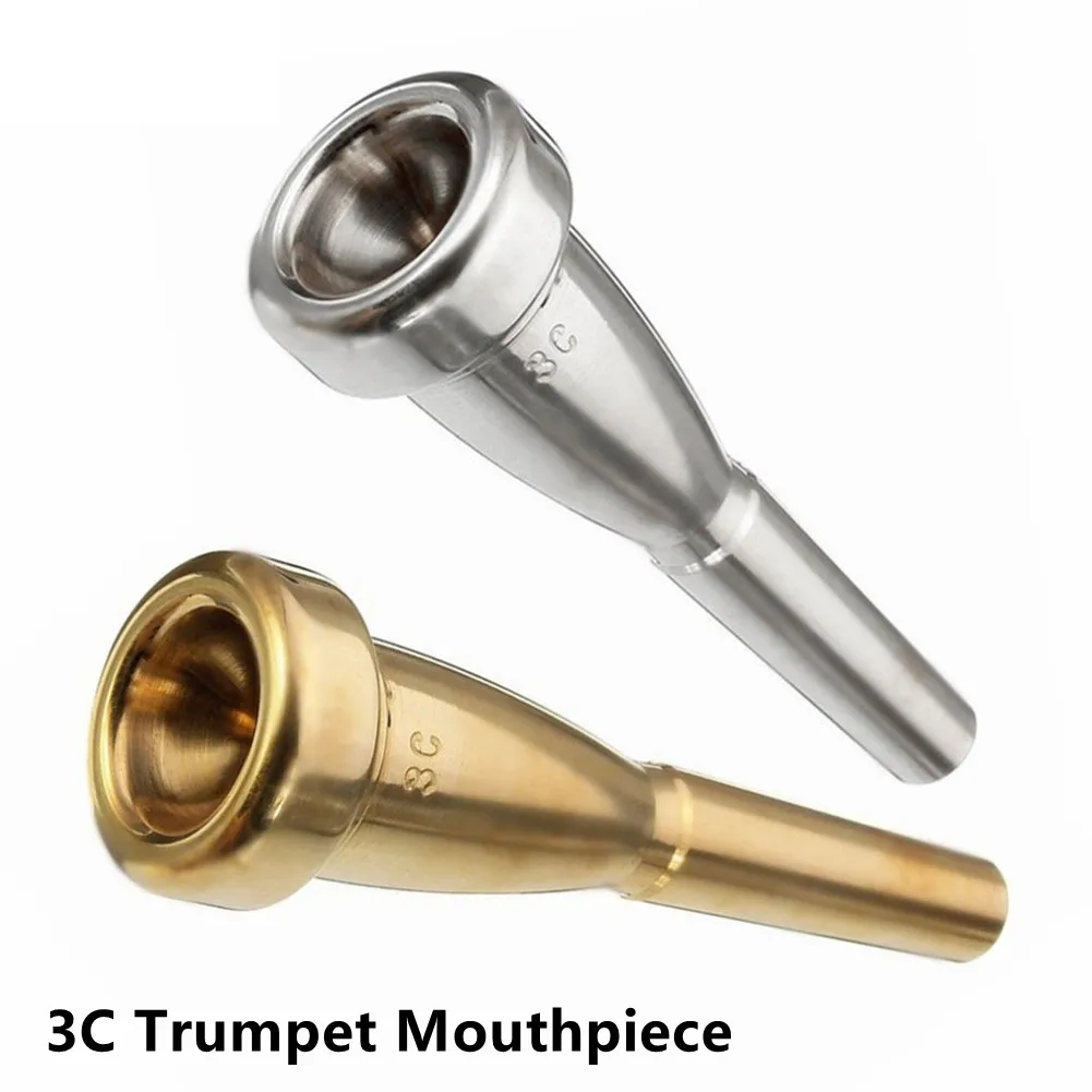 

Professional Trumpet Mouthpiece High Quality Copper Alloy 3C Standard Trumpet Accessories For Bach Beginner Finger Exerciser