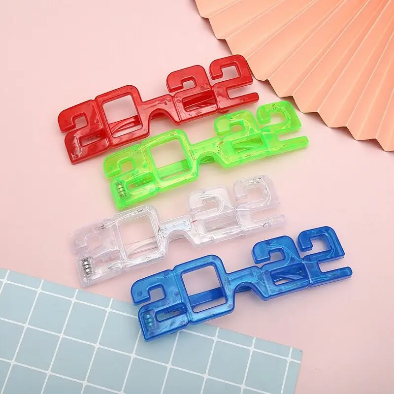 

1000pcs Glowing glasses digital LED flashing glasses Christmas KTV party supplies