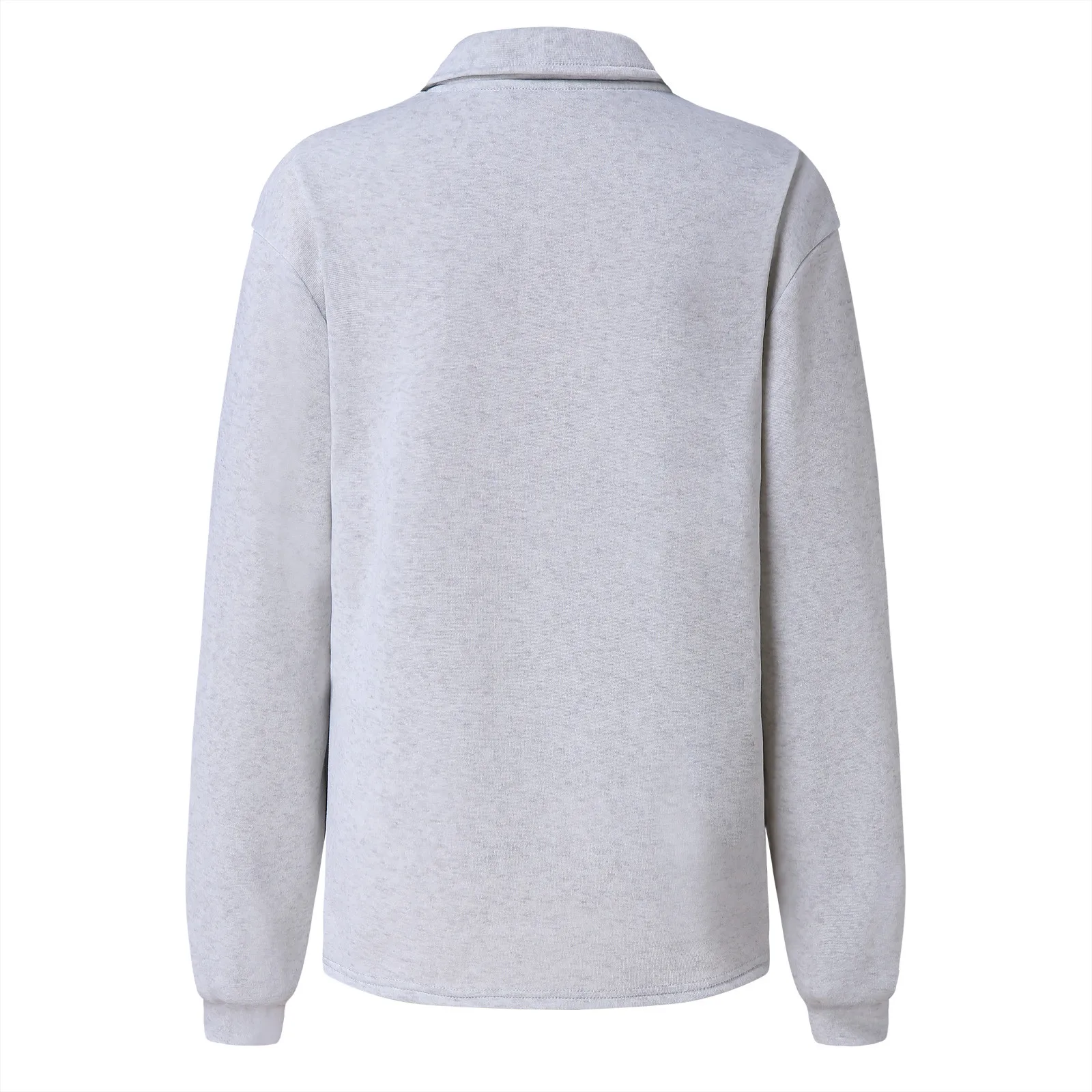 

2021 Vintage Zip up Women Sweatshirts Streetwear Letter Printed Hoodies Women Back To The Basics Loose Sweatshirt with Fleece