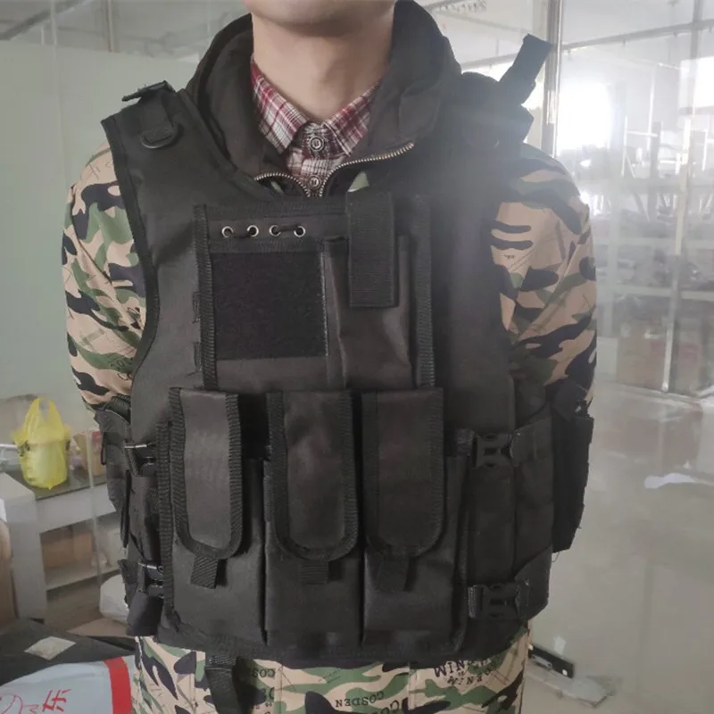 Военный Тактический Жилет Molle штурмовая Охота CS открытый Swat легкий жилет