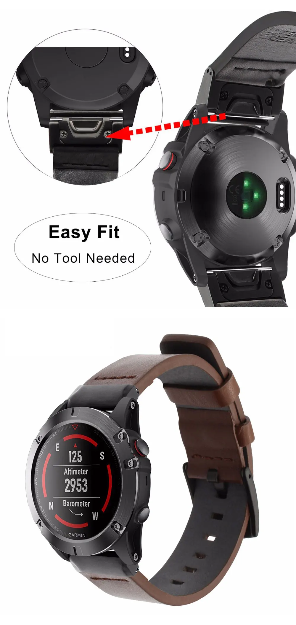 26 22 20 мм ремешок для часов Garmin Fenix 5X5 5SPlus 3 3HR Fenix 6 6X 6X Pro Watch Quick Release силиконовый легкий ремешок на запястье