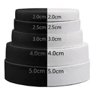 4 метра 1520253035404550 мм белыечерные нейлоновые высокие эластичные ленты одежда брюки Швейные аксессуары DIY 5BB5635