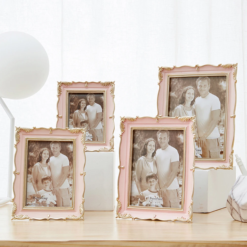 Настольная фоторамка из смолы фотодисплеи украшение для офиса или дома RPF004