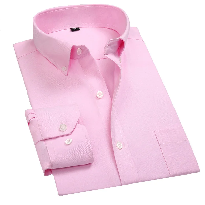 Aoliwen брендовая мужская летняя рубашка с длинными рукавами Повседневная дышащая