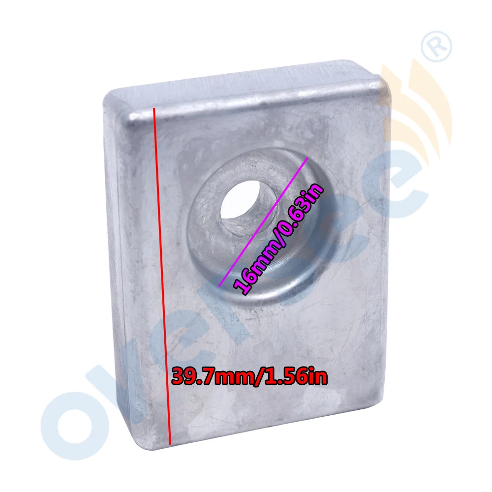 Анод 55321-93J01 для подвесного двигателя Suzuki DF150-300 55321-93J00 55320-95311 Johnson evinгруб 5035786 |