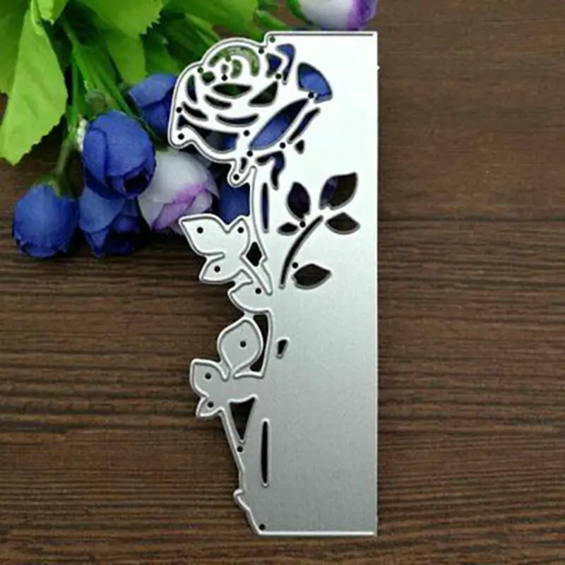 DIY Rose Die Metal Cutting Stencils Craft Scrapbook Dies Card Scrapbooking Decoration Paper Album Embossing | Дом и сад