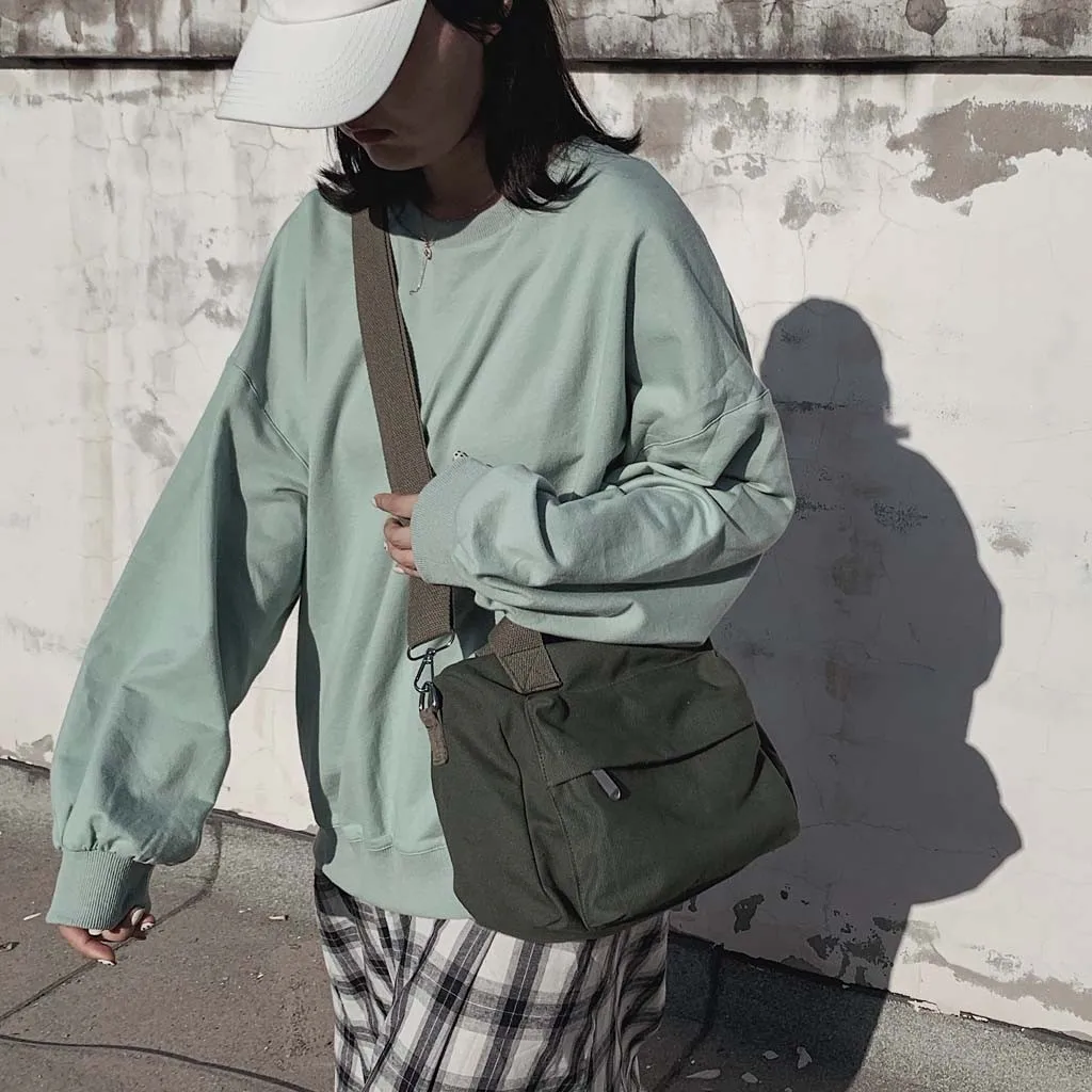 Новые женские модные сумки на плечо для женщин дизайнерская однотонная