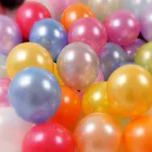 Высокое качество 10 Дюймов 1,5 г серебряные шары воздушные шарики для Одежда для свадьбы, дня рождения украшения плавающий шар