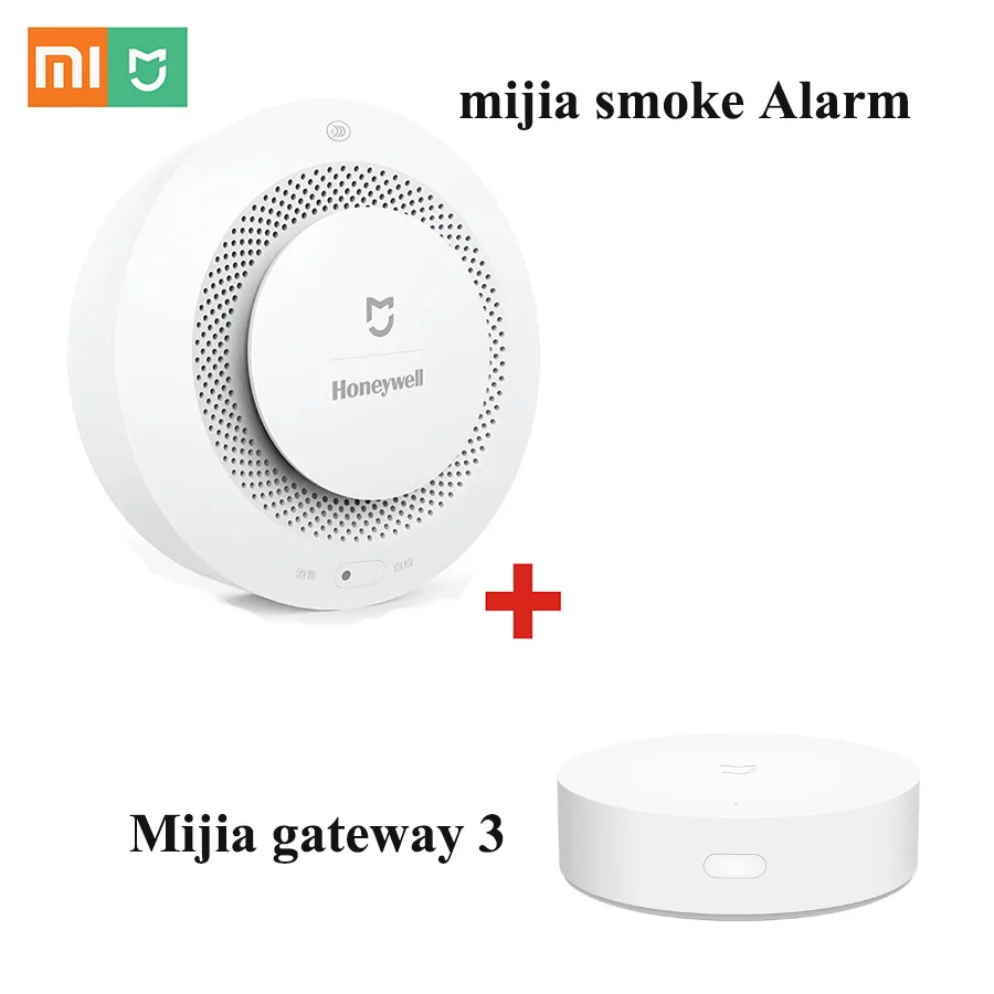 Xiaomi MIJIA Honey well детектор пожарной сигнализации Дистанционное оповещение умный дом