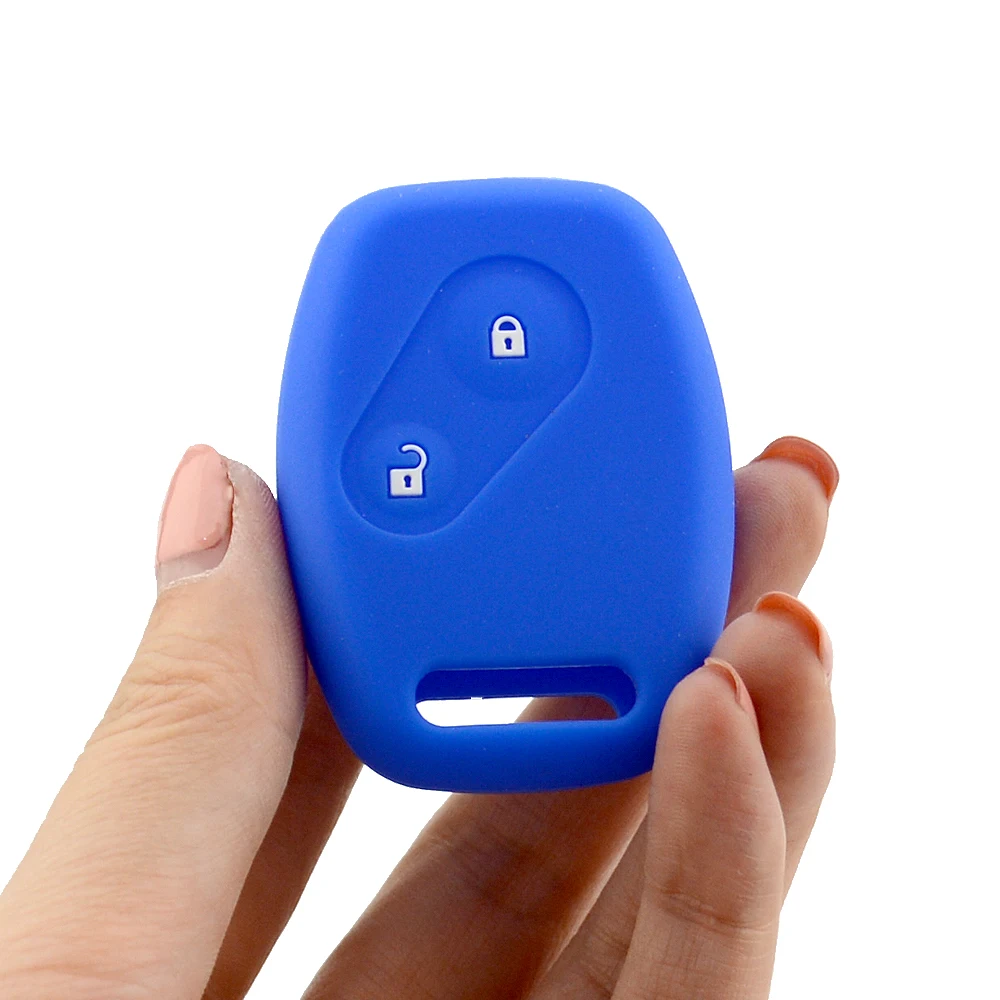 Чехол для автомобильного ключа OkeyTech мягкий силиконовый с 2 кнопками Honda Accord Crv