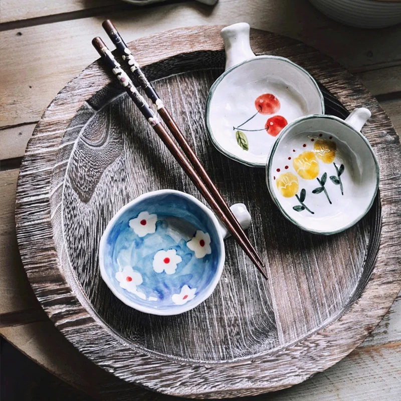 Тарелка деревянная для фруктов закусочный хлеб десертный ужин 1 шт. | Дом и сад