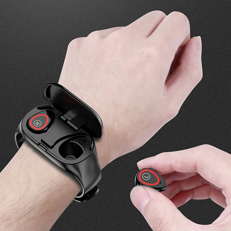 M1 умный браслет Bluetooth гарнитура 2-в-1 часы спортивные Peeter мониторинг сна |