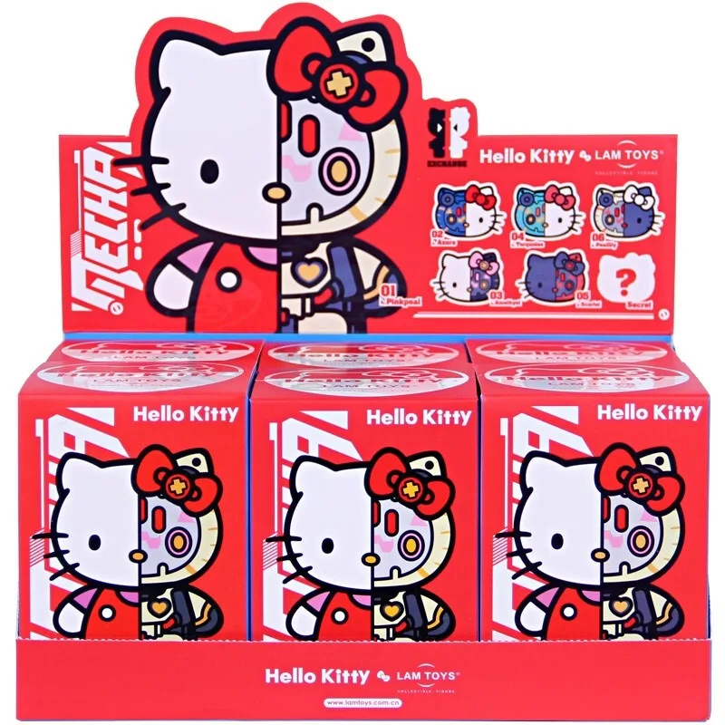 Hello Kitty искусственная фигурка игрушки Sanrio KT Cat полумеханическая коллекционные