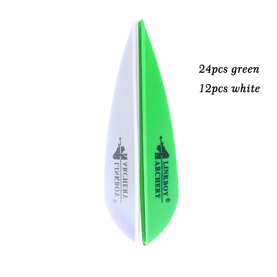 Стрелы для стрельбы из лука Linkboy пластиковые наконечники 2 8 дюйма 36/60 шт. | Спорт и
