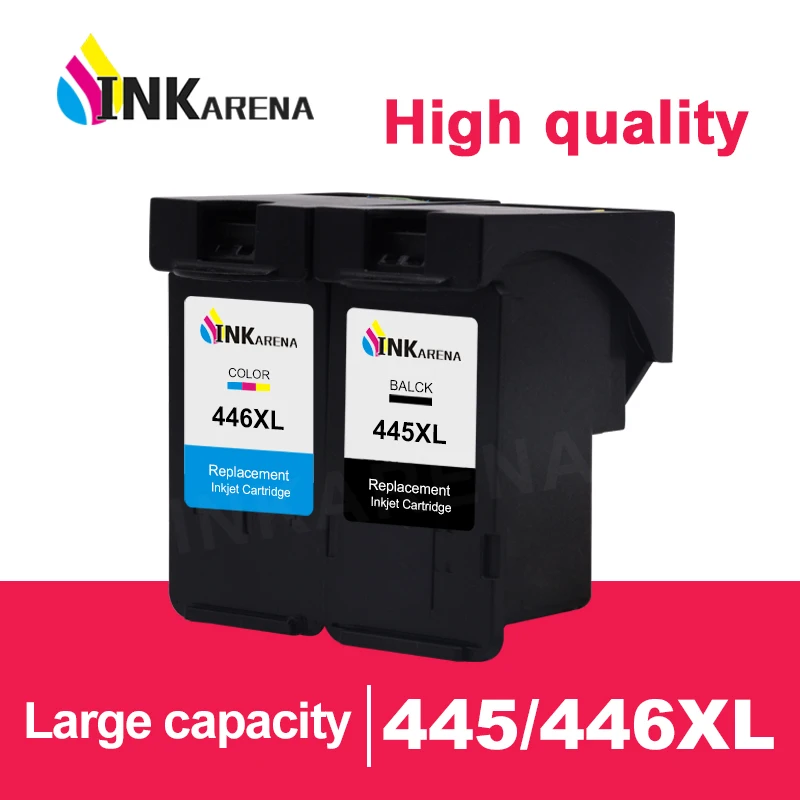 Чернильные картриджи INKARENA восстановленные PG 445 XL CL 446 для Canon PIxma IP2840 MX494 MG2440 MG2540
