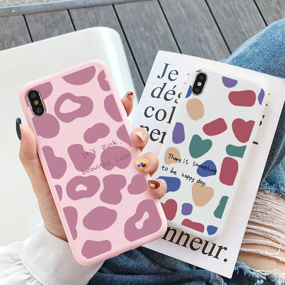 Fashion Pink Leopard Print Case For Samsung Galaxy Note S20 S21 20 Ultra FE A20E  A40 A50 A50S A30S A51 A21S S10 E Plus Pro Lite